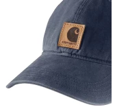 Carhartt Czapka z Daszkiem Odessa - Granatowa Carhartt Czapka z Daszkiem Odessa - Granatowa