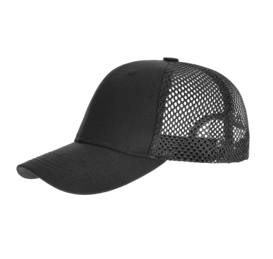 Czapka Męska M-Tac Flex Rip-Stop z Siatką, Czarna L/XL - imag24.pl