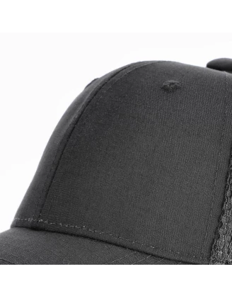 Czapka Męska M-Tac Flex Rip-Stop z Siatką, Czarna L/XL - imag24.pl