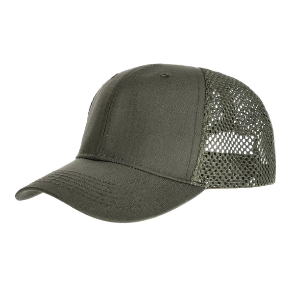 Czapka męska M-Tac Flex Rip-Stop z siatką, oliwkowa L/XL