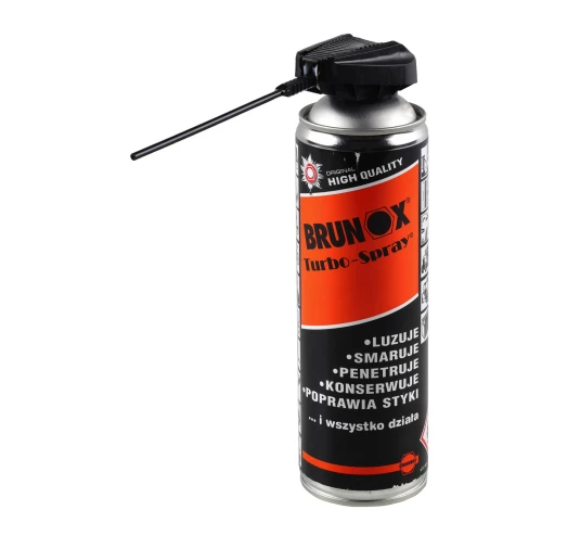 Brunox Turbo Spray 500ml – Uniwersalny Środek Smarująco-Konserwujący