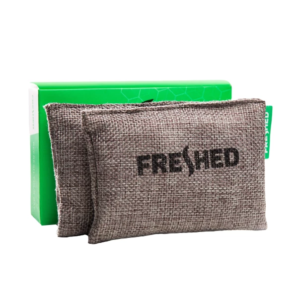 Freshed Gray Eco - Saszetki odświeżające do obuwia i akcesoriów (2 szt.)
