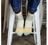 Darn Tough Home Base Shorty Pear - Damskie Skarpety Casual