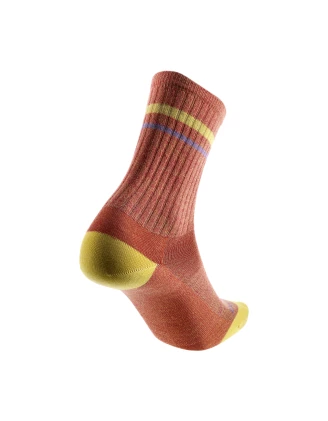 Darn Tough Letterman Crew Sunstone Damskie Skarpety Casual Merino | Dożywotnia Gwarancja