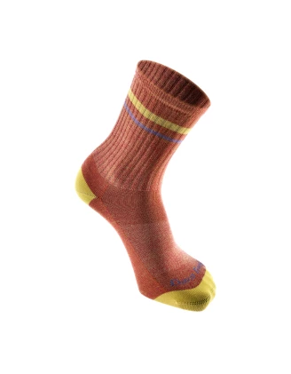 Darn Tough Letterman Crew Sunstone Damskie Skarpety Casual Merino | Dożywotnia Gwarancja