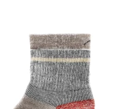 Skarpety męskie Darn Tough Home Base Rye – casual, wełna Merino, rozmiar 46-49.5