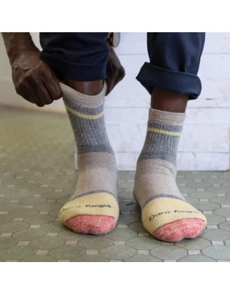 Darn Tough Home Base Rye – męskie skarpety casual Merino 46-49.5