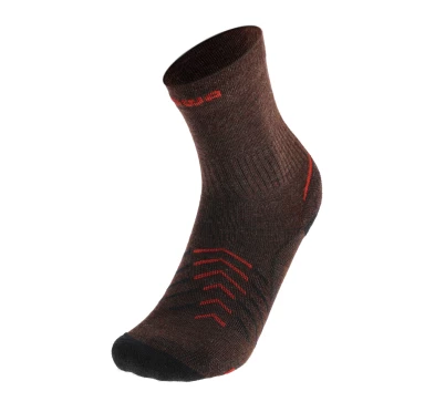 Skarpety LOWA Renegade Mahagoni 41-42 - Wełna Merino, Trekking | imag24.pl