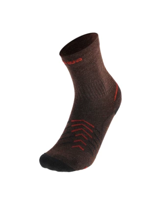 Skarpety LOWA Renegade Mahagoni 43-44 - Trekking, Merino, Antybakteryjne