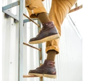 Skarpety Męskie Darn Tough Fred Tuttle Timber Robocze Całoroczne Brązowe 41-42.5