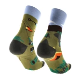 Skarpety Comodo Camp SM1 43-46 zielone męskie