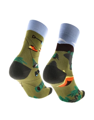 Skarpety Comodo Camp SM1 43-46 zielone męskie - imag24.pl