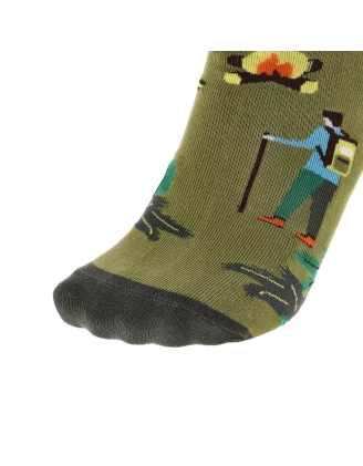 Skarpety Comodo Camp SM1 43-46 zielone męskie - imag24.pl