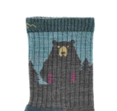 Darn Tough Bear Town Skarpety Trekkingowe Damskie Aqua 38-40.5