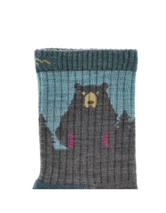 Darn Tough Bear Town Damskie Skarpety Trekkingowe Aqua 38-40.5 | imag24.pl