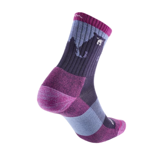 Skarpety trekkingowe damskie Darn Tough Bear Town Purple