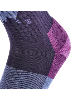 Skarpety trekkingowe damskie Darn Tough Bear Town Purple - Merino, dożywotnia gwarancja | imag24.pl
