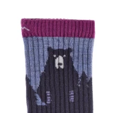 Skarpety trekkingowe damskie Darn Tough Bear Town Purple Skarpety trekkingowe damskie Darn Tough Bear Town Purple