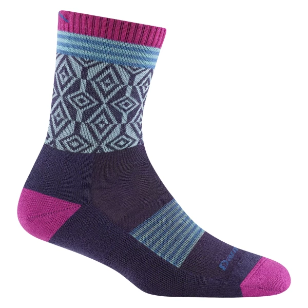 Darn Tough Sobo Micro Crew Blackberry - Skarpety Trekkingowe Damskie 35-37.5