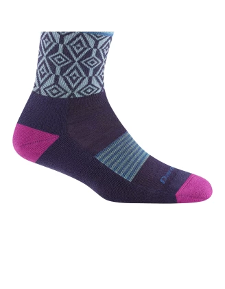 Darn Tough Sobo Micro Crew Blackberry - Skarpety Trekkingowe Damskie