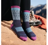 Darn Tough Sobo Micro Crew Blackberry - Skarpety Trekkingowe Damskie 35-37.5