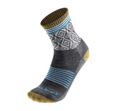 Darn Tough Sobo Micro Crew Damskie Skarpety Trekkingowe Szare