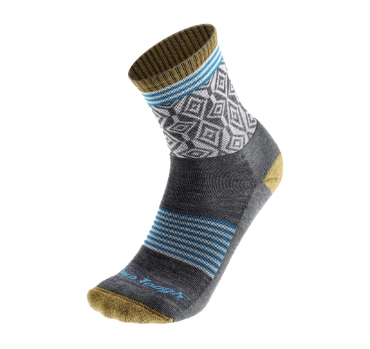 Darn Tough Sobo Micro Crew Damskie Skarpety Trekkingowe Szare