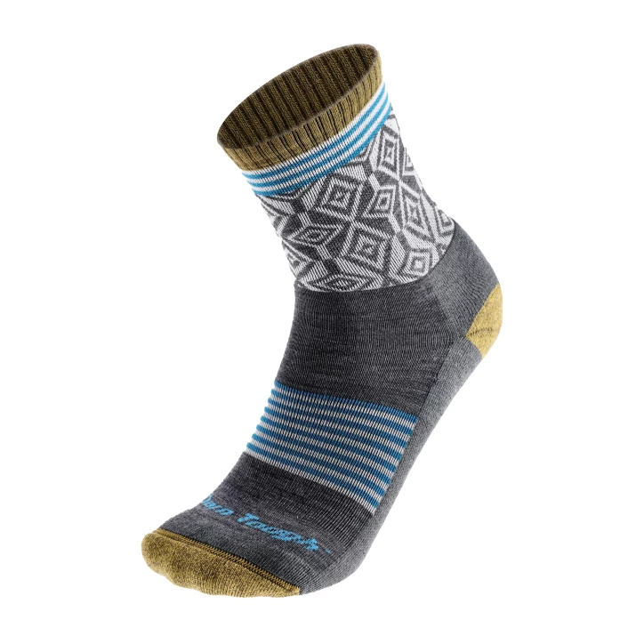 Darn Tough Sobo Micro Crew Damskie Skarpety Trekkingowe Szare