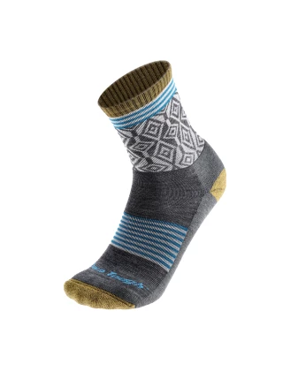 Darn Tough Sobo Micro Crew Damskie Skarpety Trekkingowe Szare