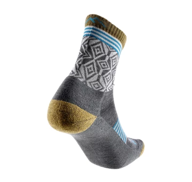 Darn Tough Sobo Micro Crew Damskie Skarpety Trekkingowe Szare