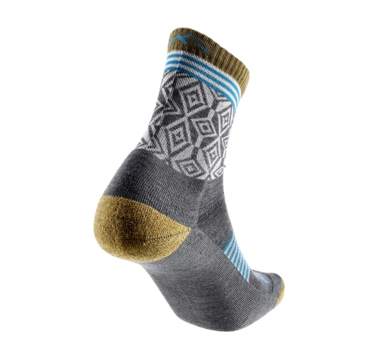 Darn Tough Sobo Micro Crew Damskie Skarpety Trekkingowe Szare