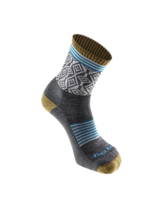 Darn Tough Sobo Micro Crew Damskie Skarpety Trekkingowe Szare