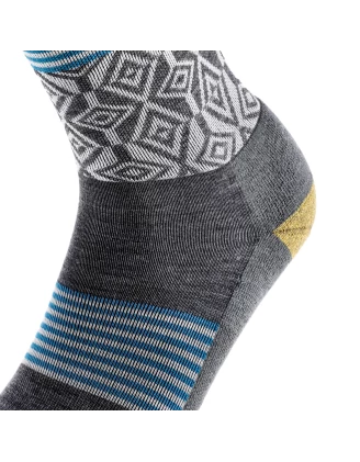 Darn Tough Sobo Micro Crew Damskie Skarpety Trekkingowe Szare