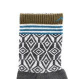 Darn Tough Sobo Micro Crew Damskie Skarpety Trekkingowe Szare