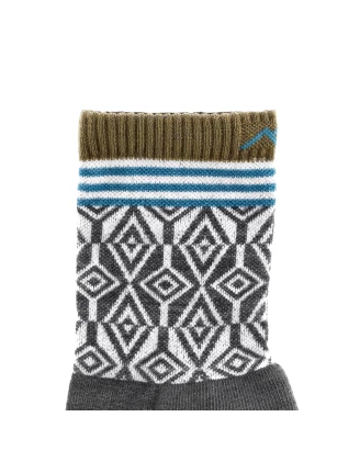 Darn Tough Sobo Micro Crew Damskie Skarpety Trekkingowe Szare