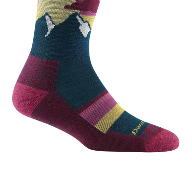 Skarpety trekkingowe damskie Darn Tough Sunset Ledge Micro Crew Lightweight Dark Teal