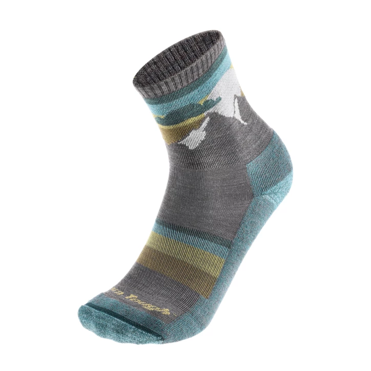 Darn Tough Sunset Ledge Micro Crew Lightweight – Damskie Skarpety Trekkingowe Merino Taupe 38-40.5