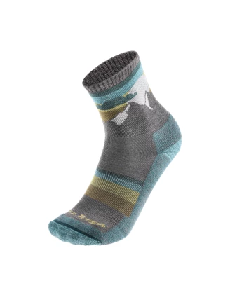 Darn Tough Sunset Ledge Micro Crew Lightweight – Damskie Skarpety Trekkingowe Merino Taupe 38-40.5