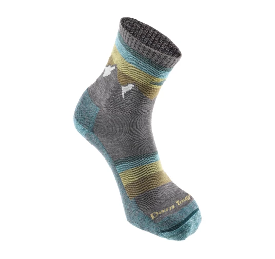 Darn Tough Sunset Ledge Micro Crew Lightweight – Damskie Skarpety Trekkingowe Taupe