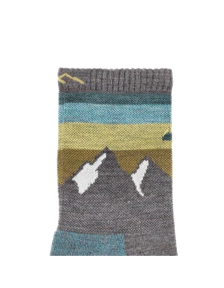 Darn Tough Sunset Ledge Micro Crew Lightweight – Damskie Skarpety Trekkingowe Merino Taupe 38-40.5