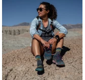 Darn Tough Sunset Ledge Micro Crew Lightweight – Damskie Skarpety Trekkingowe Taupe