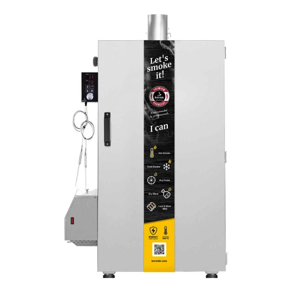 Borniak 150 BBQ INOX WiFi – Elektryczny Smoker 150L