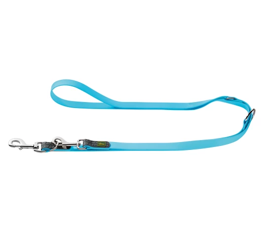 Smycz Hunter Convenience 1.5x200 cm Niebieska - Wytrzymała TPU - imag24.pl