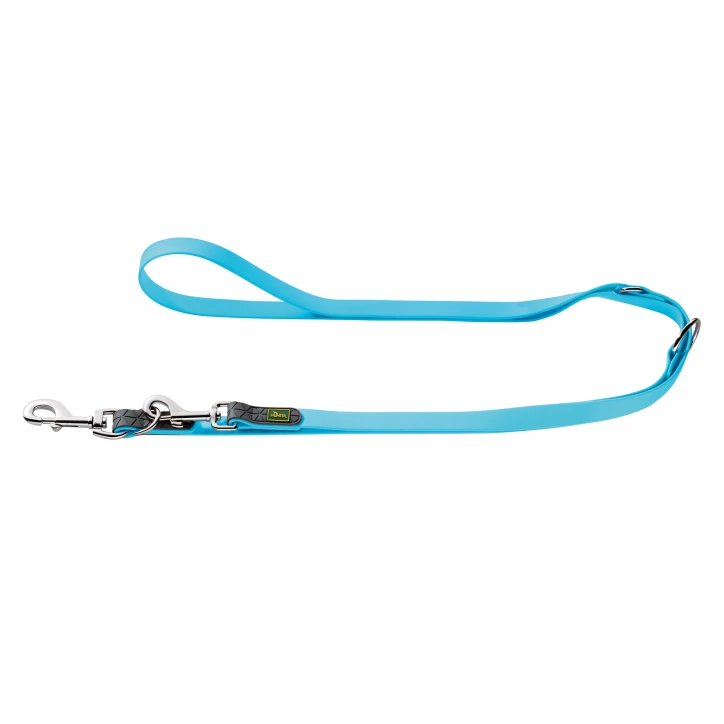 Smycz Hunter Convenience 1.5x200 cm Niebieska - Wytrzymała TPU - imag24.pl