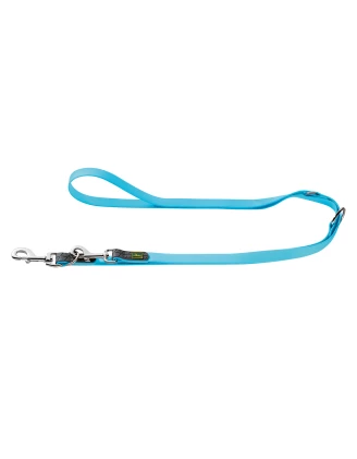 Smycz Hunter Convenience 1.5x200 cm Niebieska - Wytrzymała TPU - imag24.pl