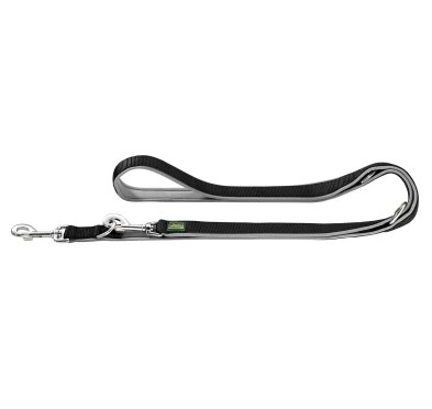 Hunter Smycz Neoprenowa Przepinana 2x200cm Czarno-Szara