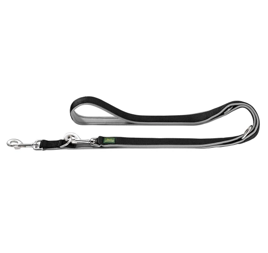 Hunter Smycz Neoprenowa Przepinana 2x200cm Czarno-Szara