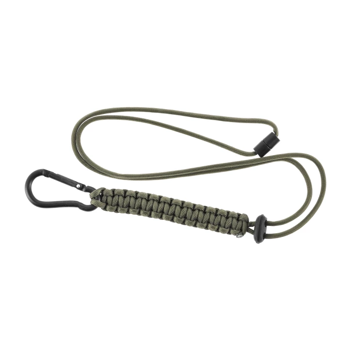Smycz Paracord Mil-Tec 57cm Oliwkowa - 260cm Linki | imag24.pl