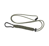 Smycz Paracord Mil-Tec 57 cm Oliwkowa - 260 cm Linki