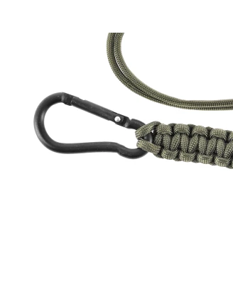 Smycz Paracord Mil-Tec 57cm Oliwkowa - 260cm Linki | imag24.pl
